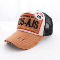 Korean Summer Letters Unisex male female Outdoor Casual Sport Baseball Hat Cowboy Sunscreen Mesh Sunhat